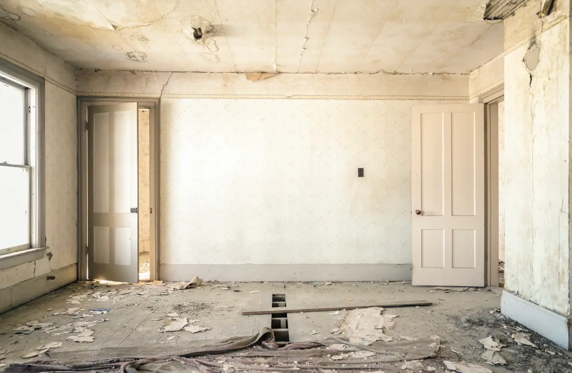 Waste disposal crew managing a cleanout project in Hudsonville